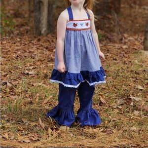 RICRAC & RUFFLES Thanksgiving Outfit Size 5